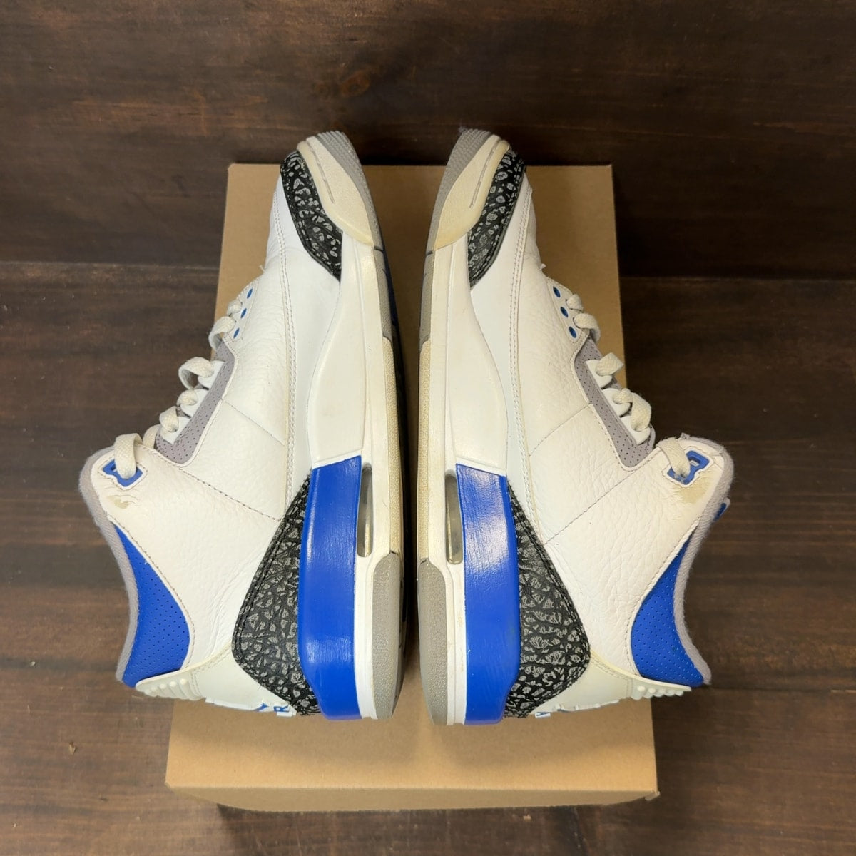 Jordan 3 Retro Racer Blue Size 8.5 (Pre-Owned) - Image 6