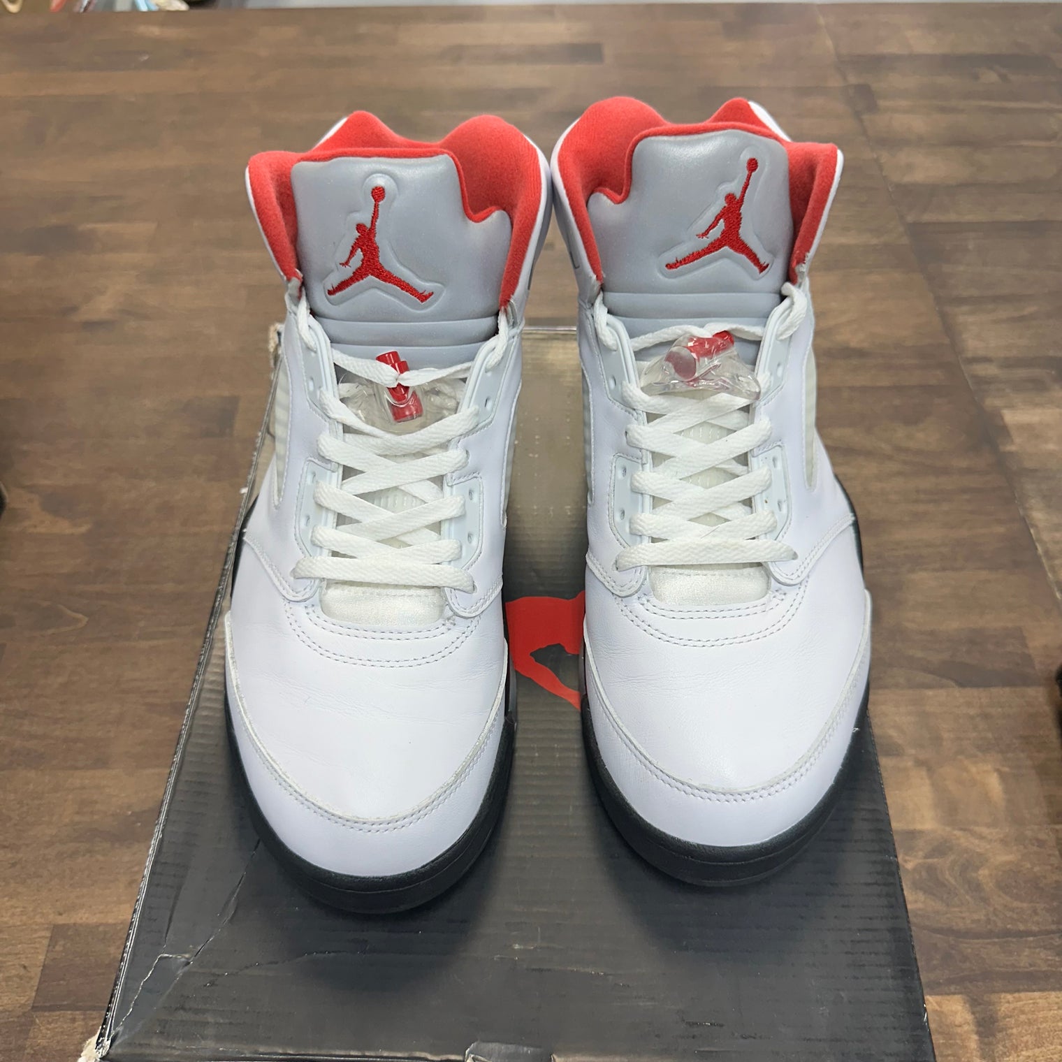 Fire Red Jordan 5 (USED)