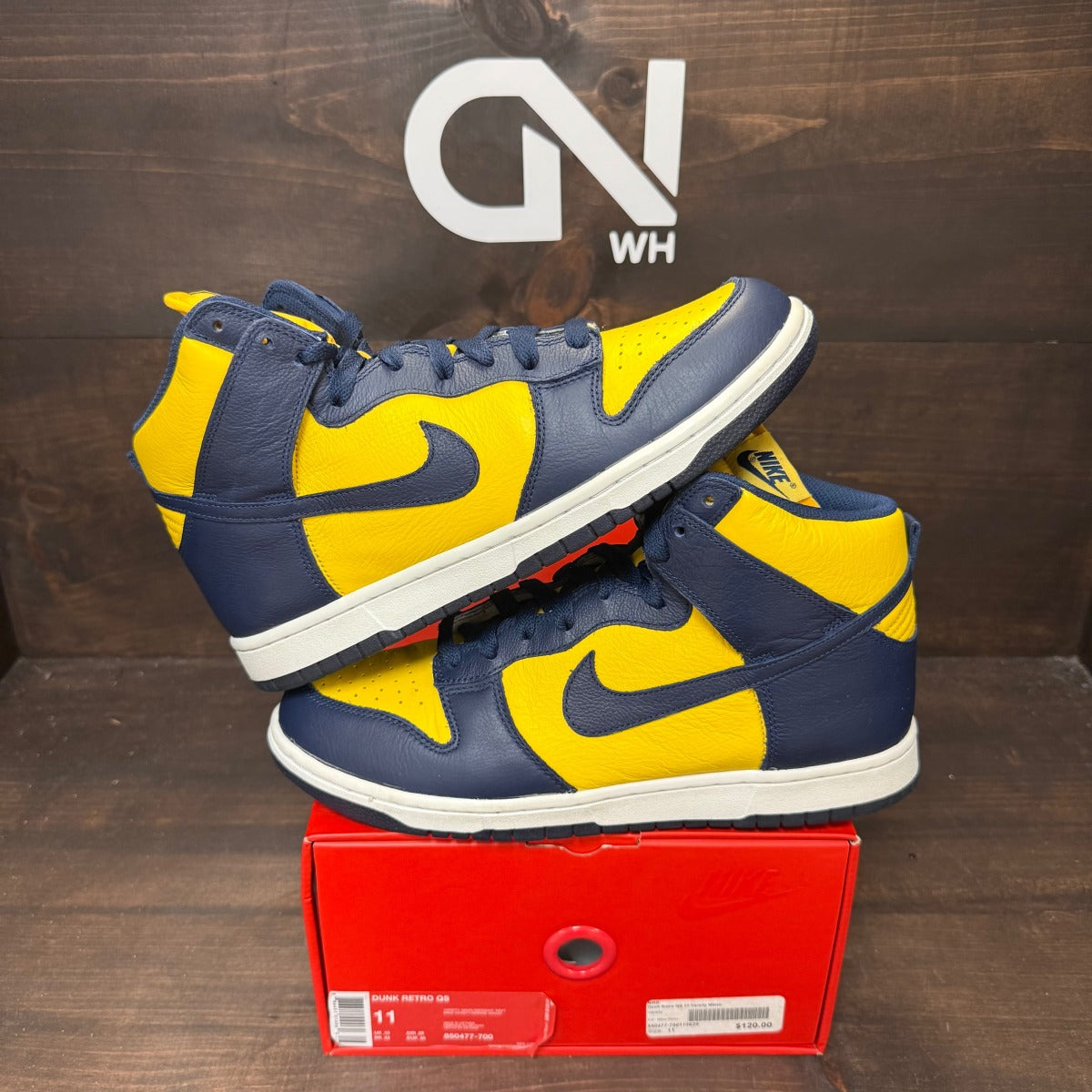Nike Dunk High Michigan - Image 1