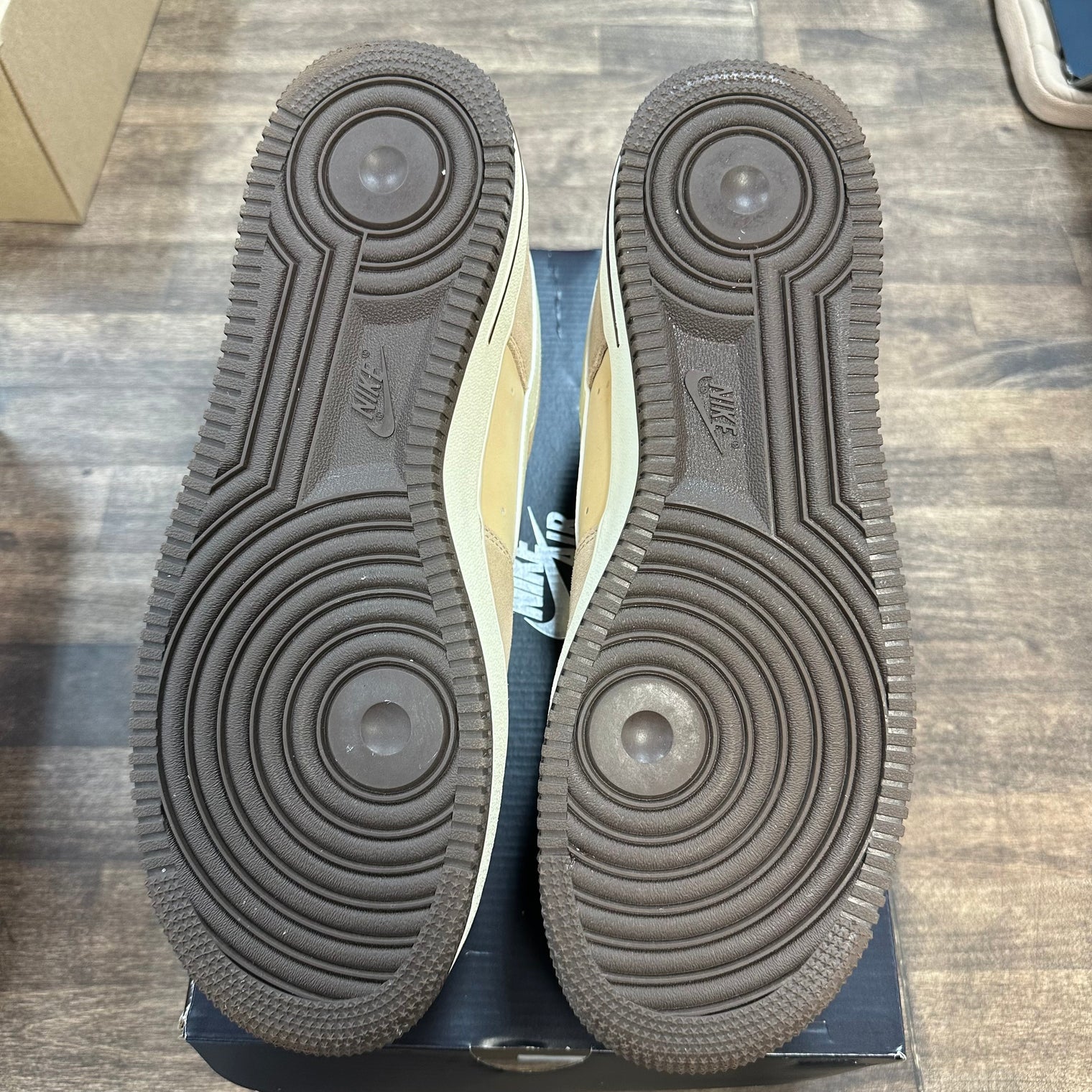 Hemp Coconut Milk Air Force 1 Low LV8 EMB (USED)