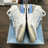 UNC Jordan 3 Retro (USED)