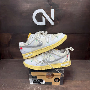 Nike Dunk Low Off-White Lot 1 Size 9 (Pre-Owned) - front