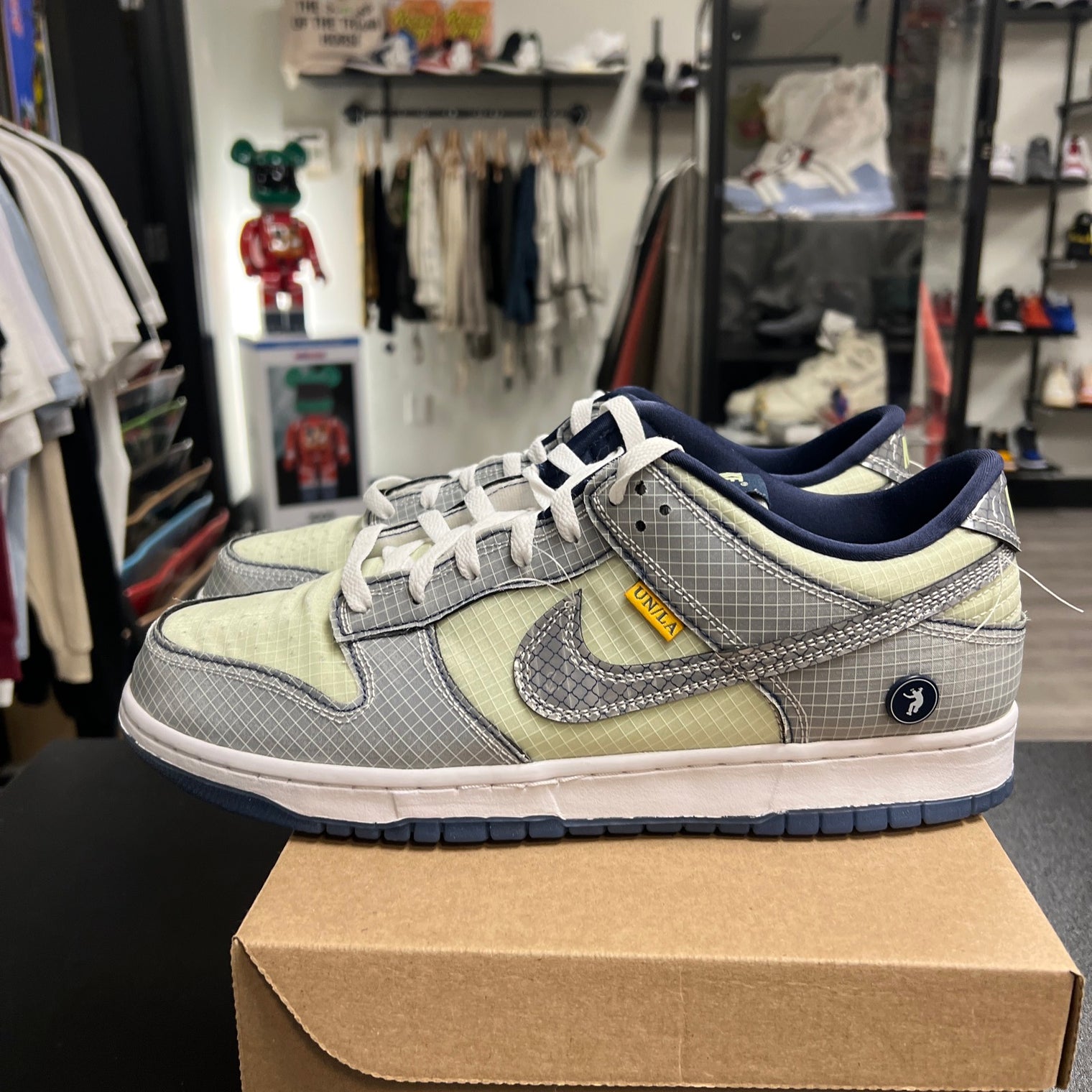 Nike Dunk Low x Union LA Marine Minuit/Midnight Navy (USED, no box)