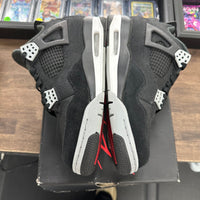 Black Canvas Jordan 4 (USED)