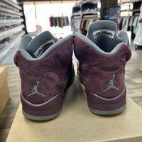 Jordan 5 Retro Burgundy (GS) (2023) (US 5.5Y) (USED, No Box)