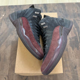 Jordan 12 Retro SP A Ma Maniére Black (Women's) Size 10.5W (Pre-Owned) - Image 1