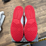 Nike Dunk Low Off-White University Red (US 10.5) (USED) Size 10.5 (Pre-Owned) - Image 5
