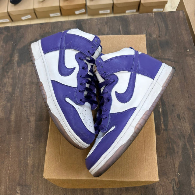 Nike Dunk High SP Varsity Purple (Women's) Size 9W (Pre-Owned) - Image 1