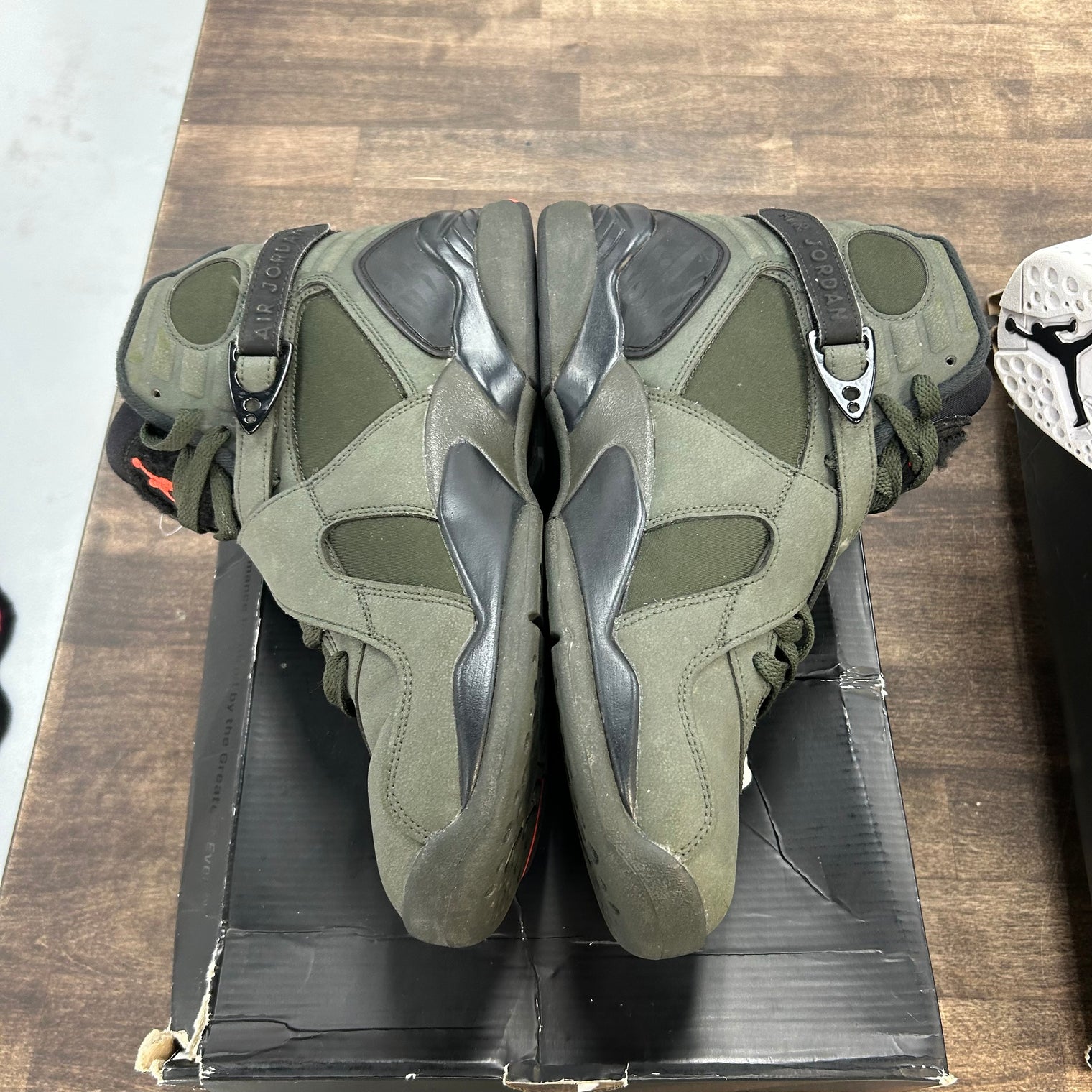 Undefeated Jordan 8 Retro (USED, Replacement Box)