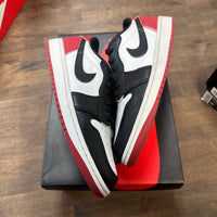 Black Toe Jordan 1 Low OG (USED)