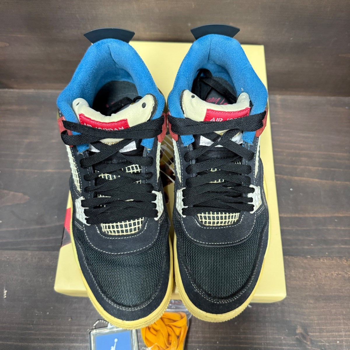 Jordan 4 Retro Union Off Noir - Image 2