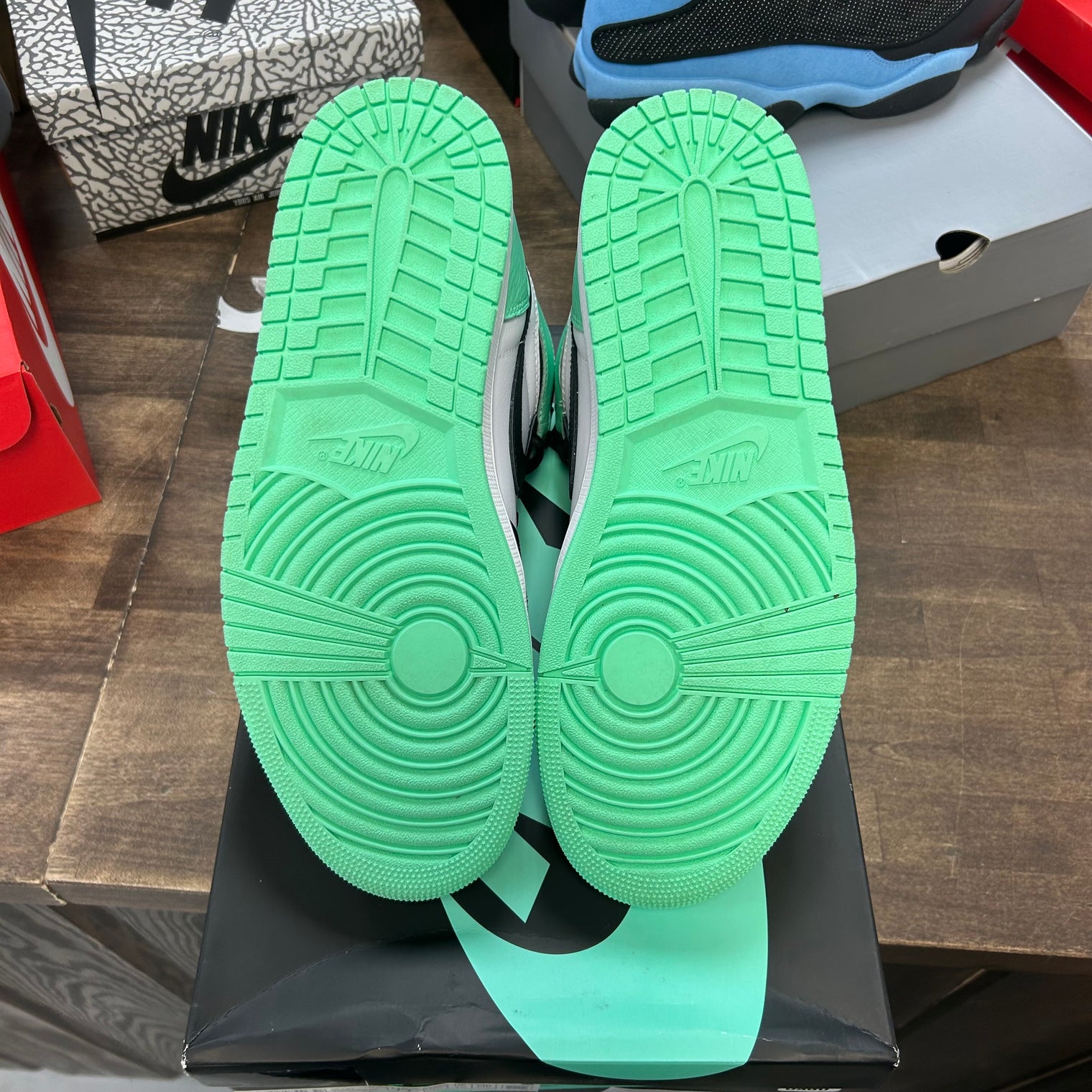 Green Glow Jordan 1 Retro High OG (USED)