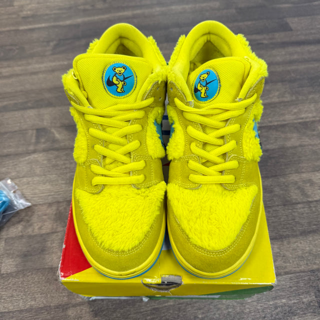Grateful Dead Bears Opti Yellow SB Dunk Low (USED)