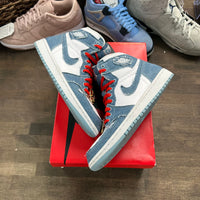 Denim Jordan 1 High OG (Women's) (USED)