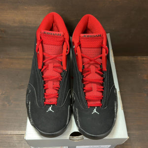 Jordan 14 Retro Low Red Lipstick (Women's) Size 9.5W (Pre-Owned) - tag