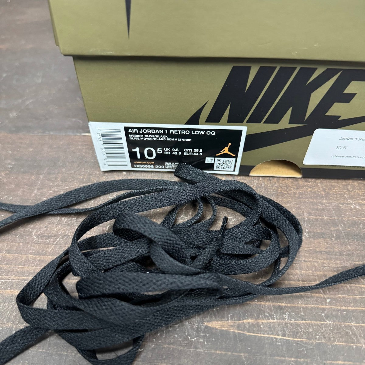Jordan 1 Retro Low OG Medium Olive - Image 7