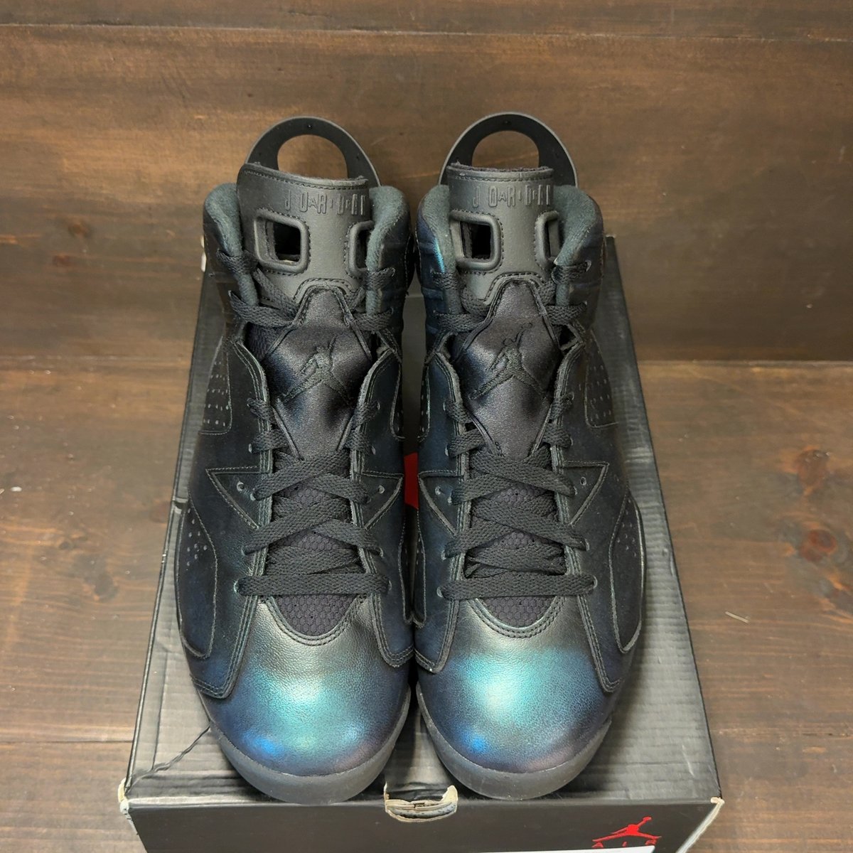 Jordan 6 Retro All-Star Chameleon (2017) Size 10 (Pre-Owned) - tag