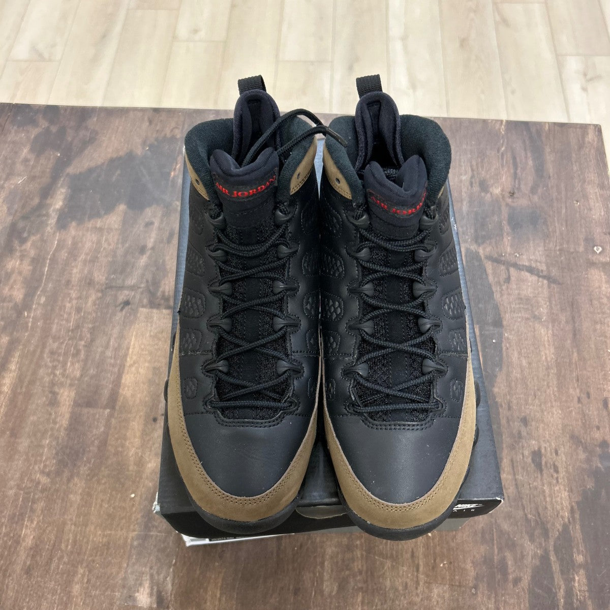 Jordan 9 Retro Olive (2024) (GS) - Image 2