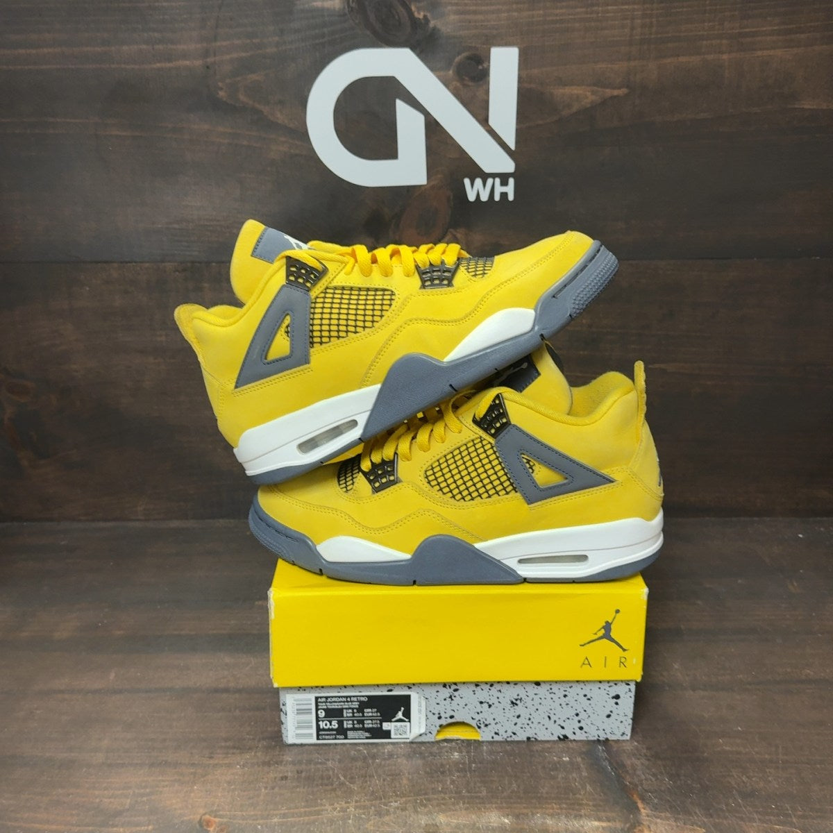 Jordan 4 Retro Lightning (2021) - Image 1