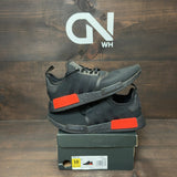 adidas NMD R1 Core Black Lush Red - Image 1