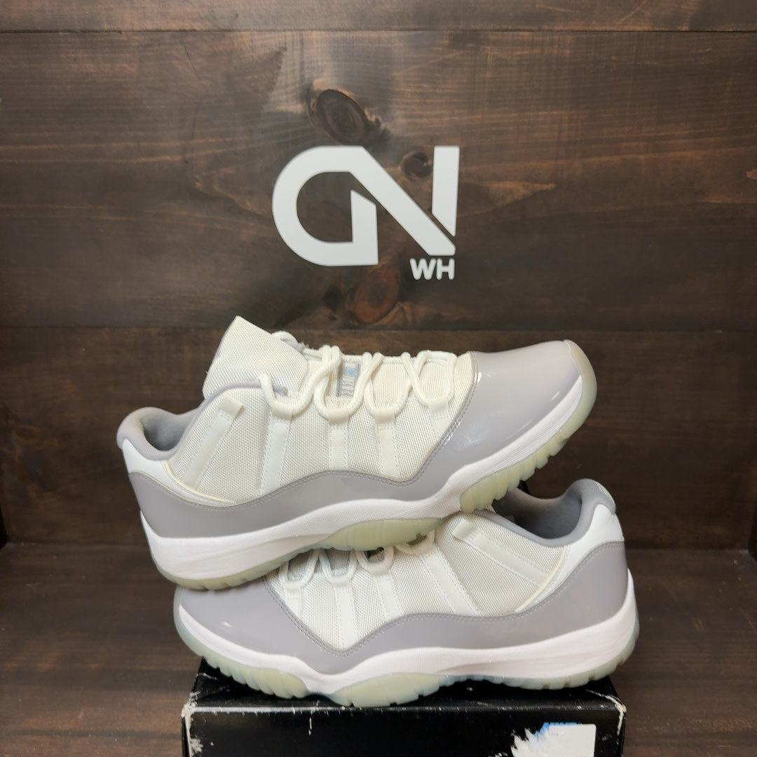 Jordan 11 Retro Low Cement Grey Size 12 (Pre-Owned) - Image 1