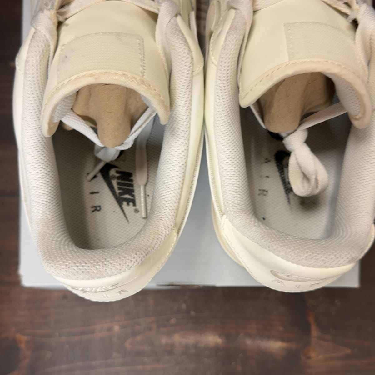 Nike Air Force 1 Low Swoosh Pack All-Star (2018) (Sail) Size 10.5 (Pre-Owned) - aux