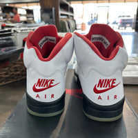 Fire Red Jordan 5 (USED)