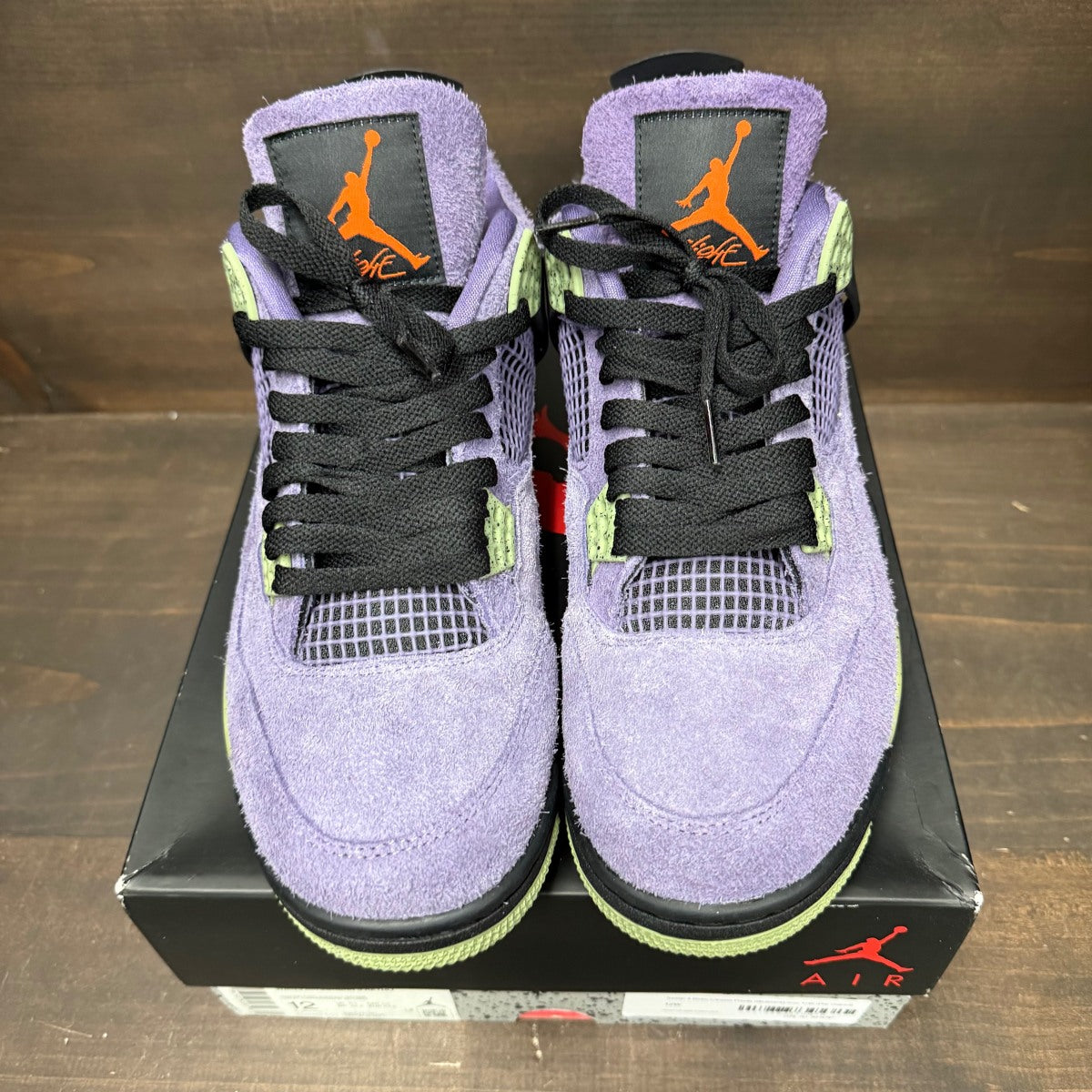 Jordan 4 Retro Canyon Purple (Women's) - Image 2