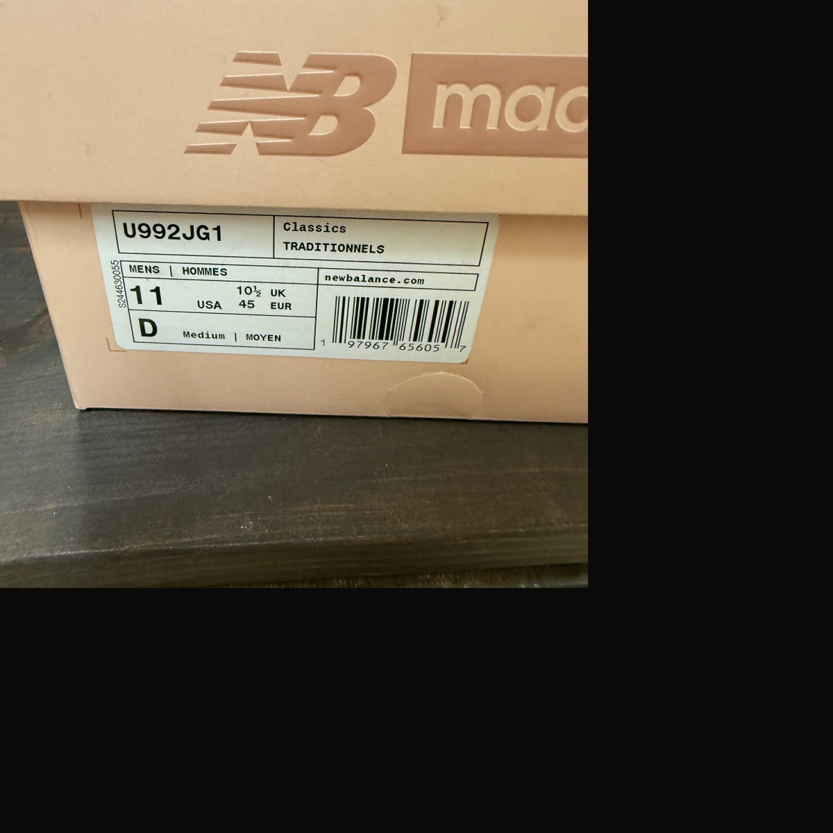 New Balance 992 MiUSA Joe Freshgoods Aged Well - Image 7
