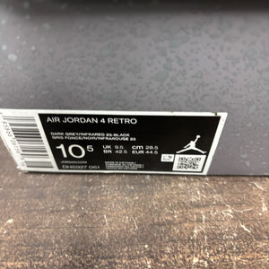 Jordan 4 Retro Infrared Size 10.5 (Pre-Owned) - aux