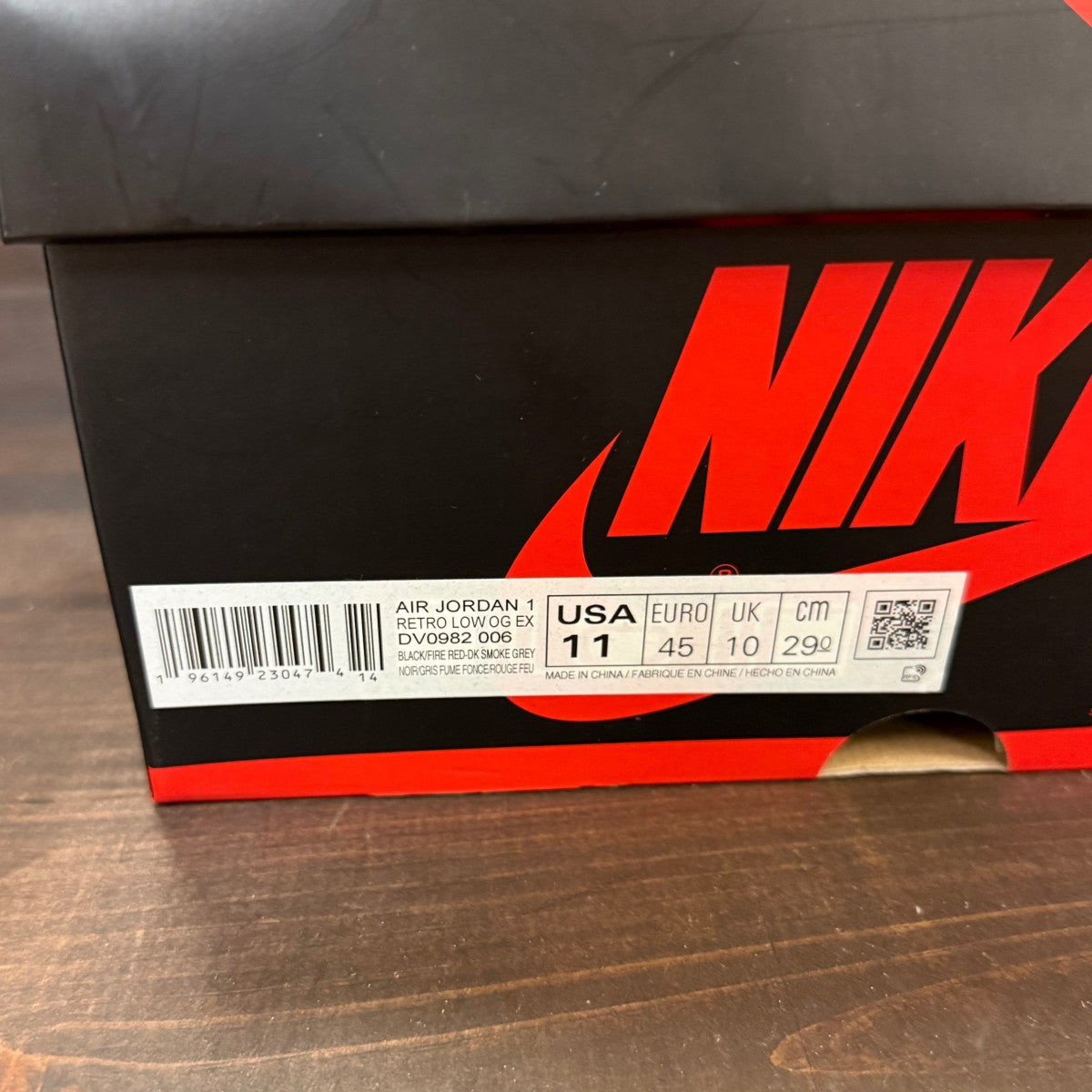 Jordan 1 Low OG EX Black Smoke Grey - Image 6