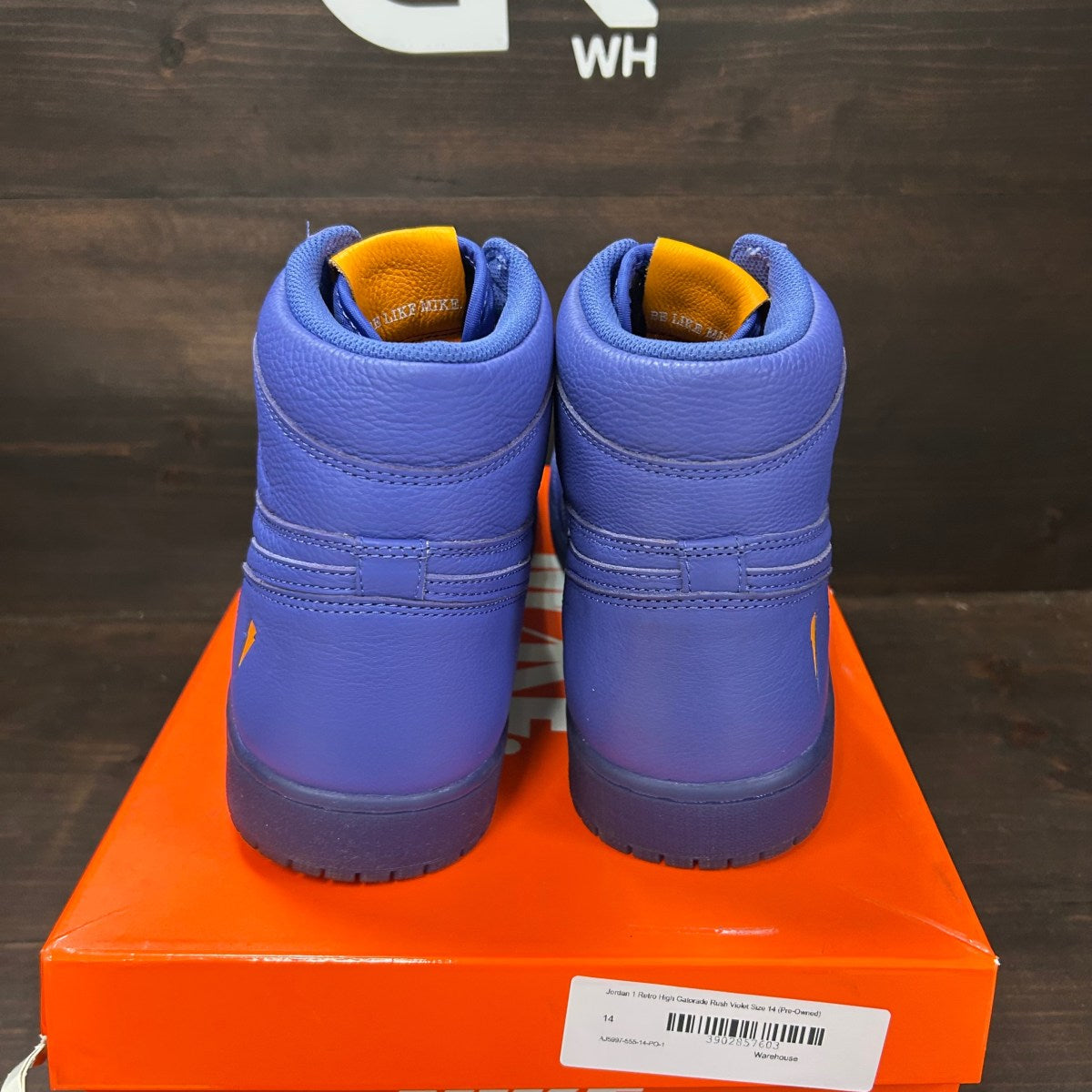 Jordan 1 Retro High Gatorade Rush Violet - Image 5
