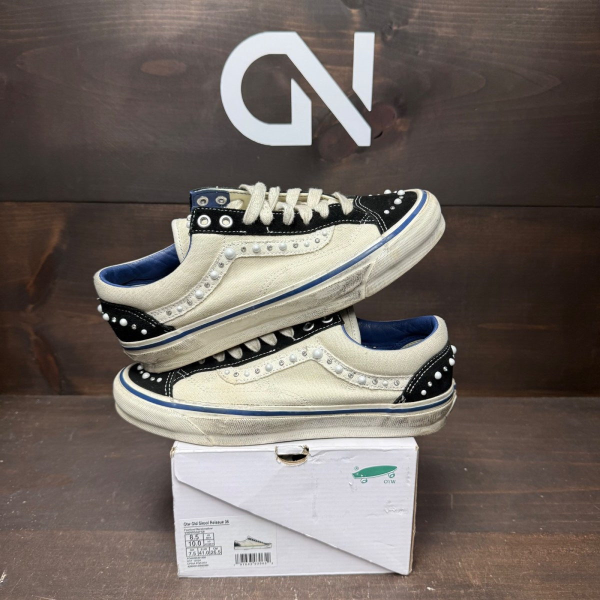 Vans OTW Old Skool 36 Pearlized Pack Marshmallow White - Image 1