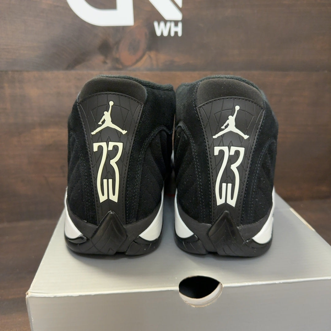 Jordan 14 Retro Black White Size 11.5 (Pre-Owned) - Image 5
