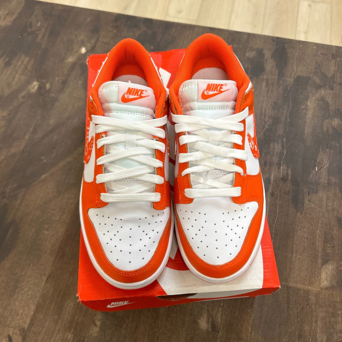 Nike Dunk Low Essential Paisley Pack Orange (Women's) - Image 2