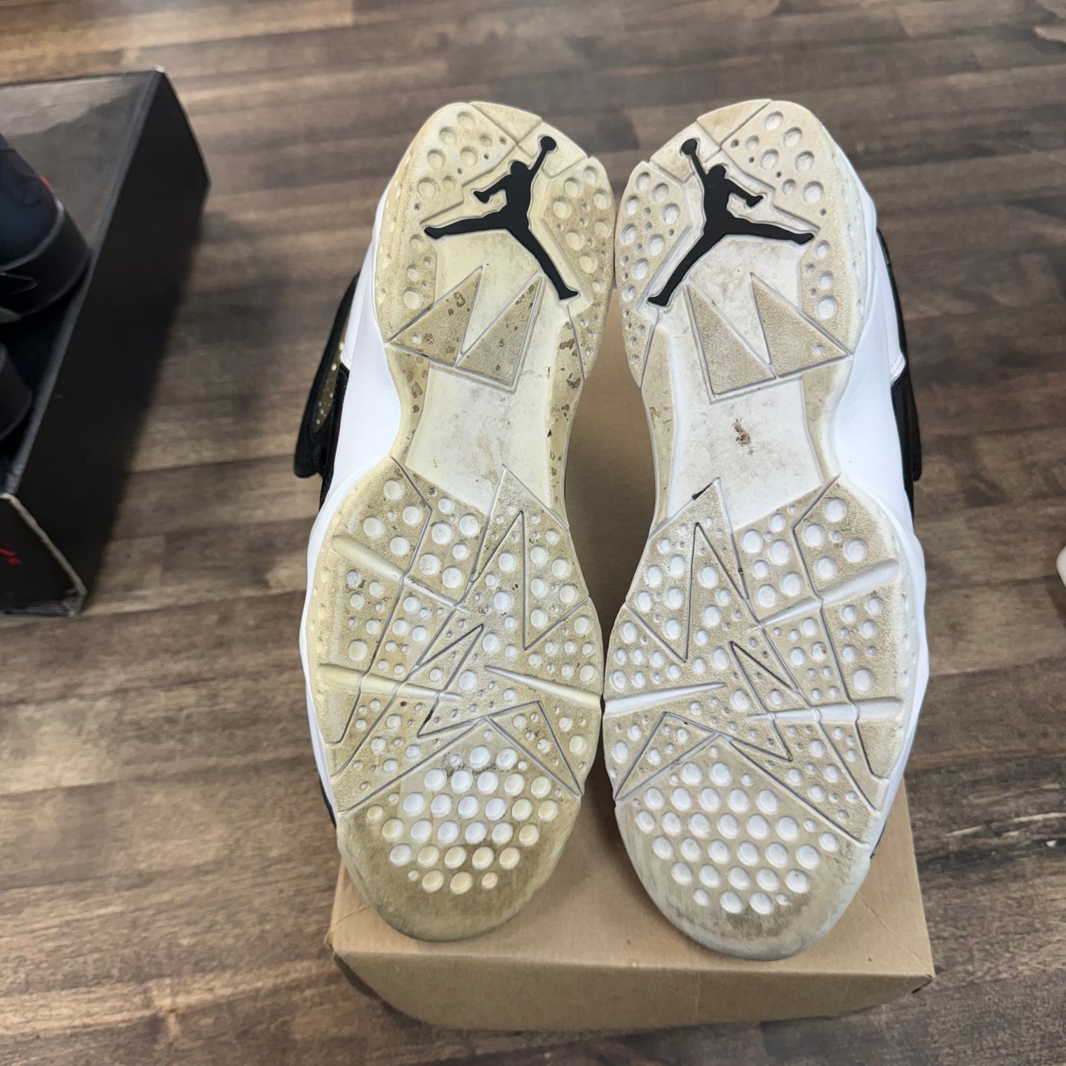 Championship Pack Champagne Jordan 7 Retro (USED, No Box)