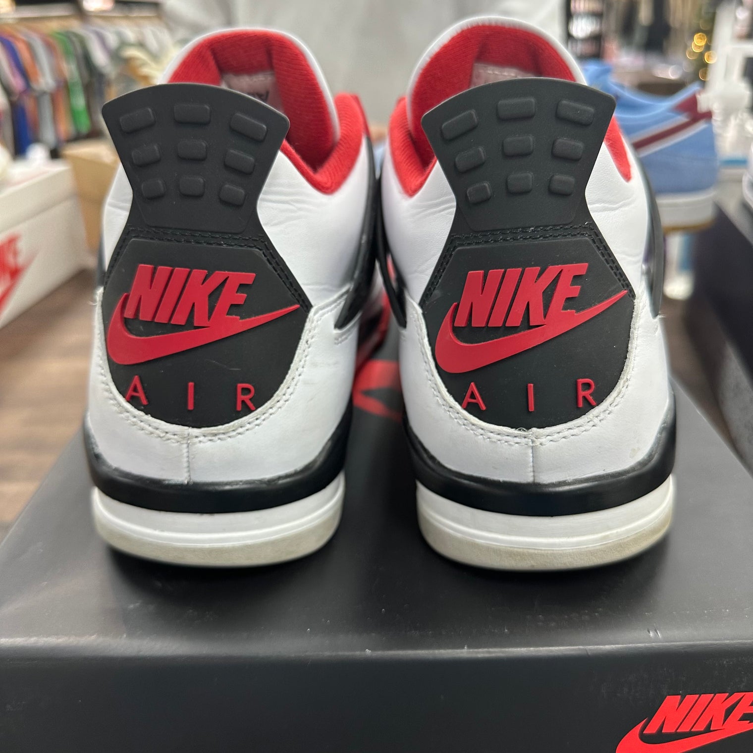 Fire Red Jordan 4 Retro (USED)
