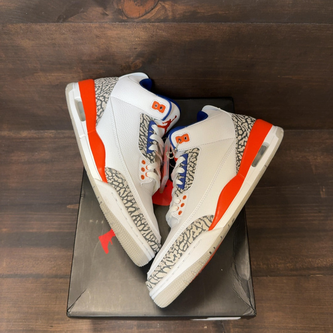 Jordan 3 Retro Knicks Size 8 (Pre-Owned)