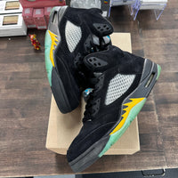 Aqua Jordan 5 (USED, No Box)