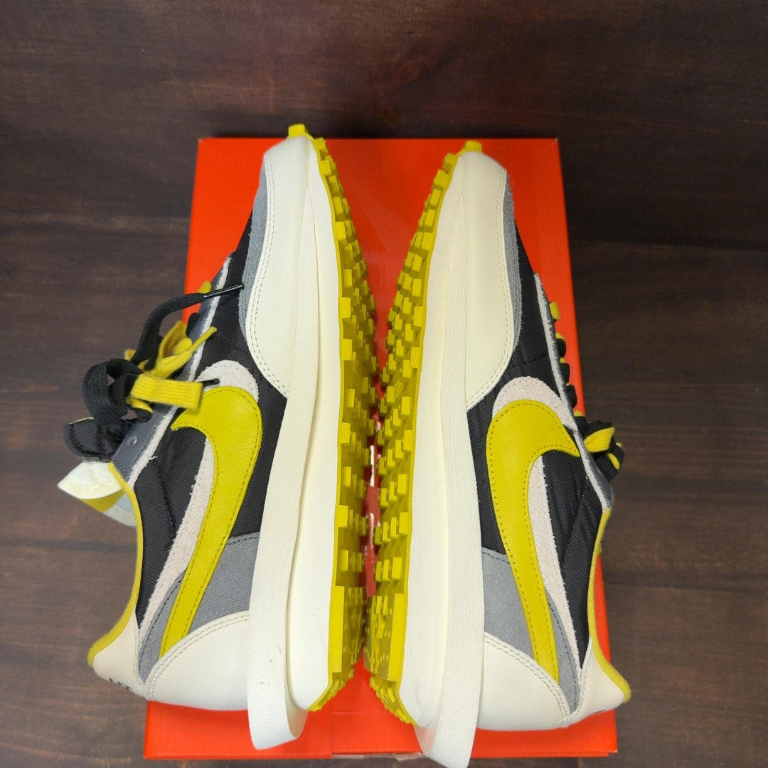 Nike LD Waffle sacai Undercover Black Bright Citron - Image 6