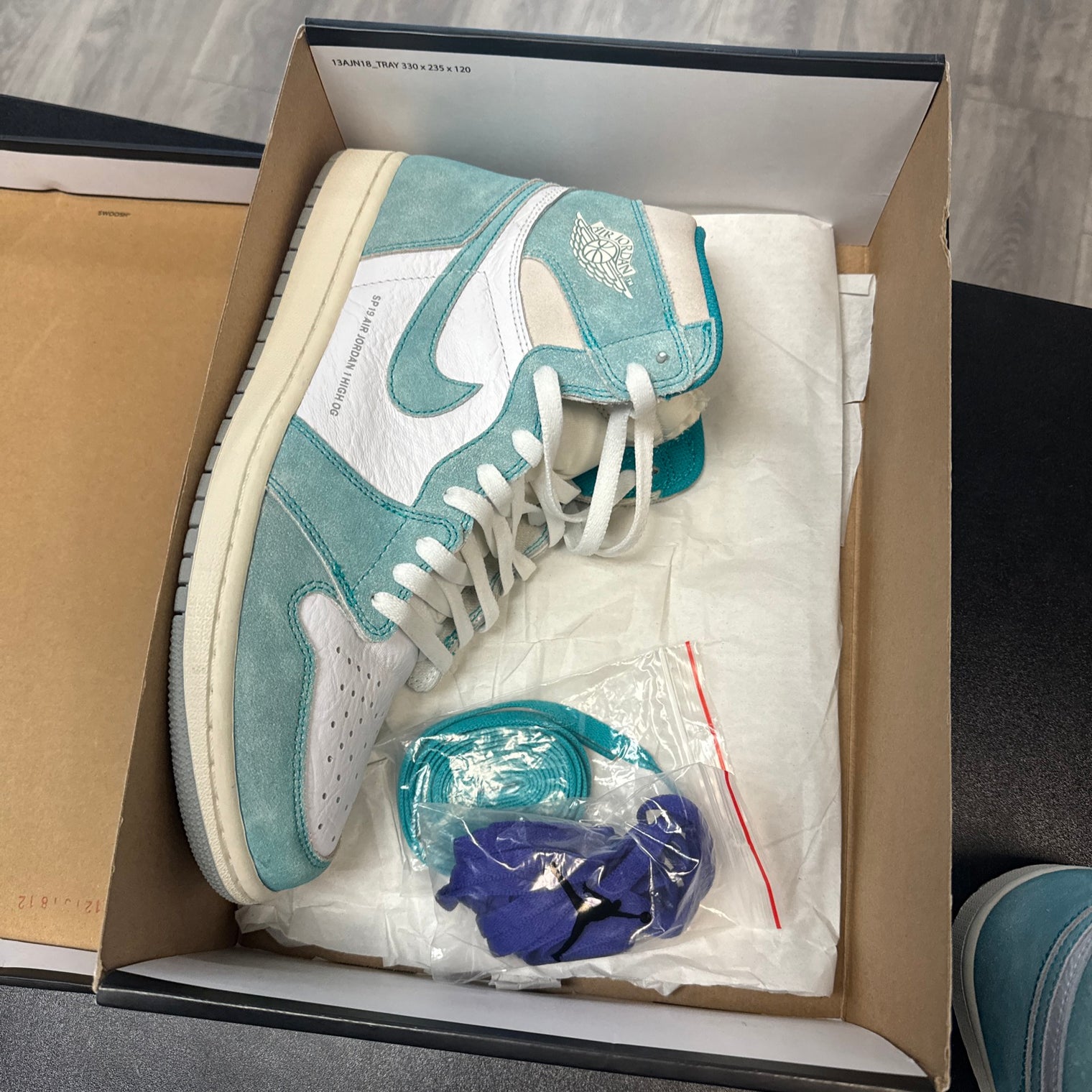 Turbo Green Jordan 1 High (USED)