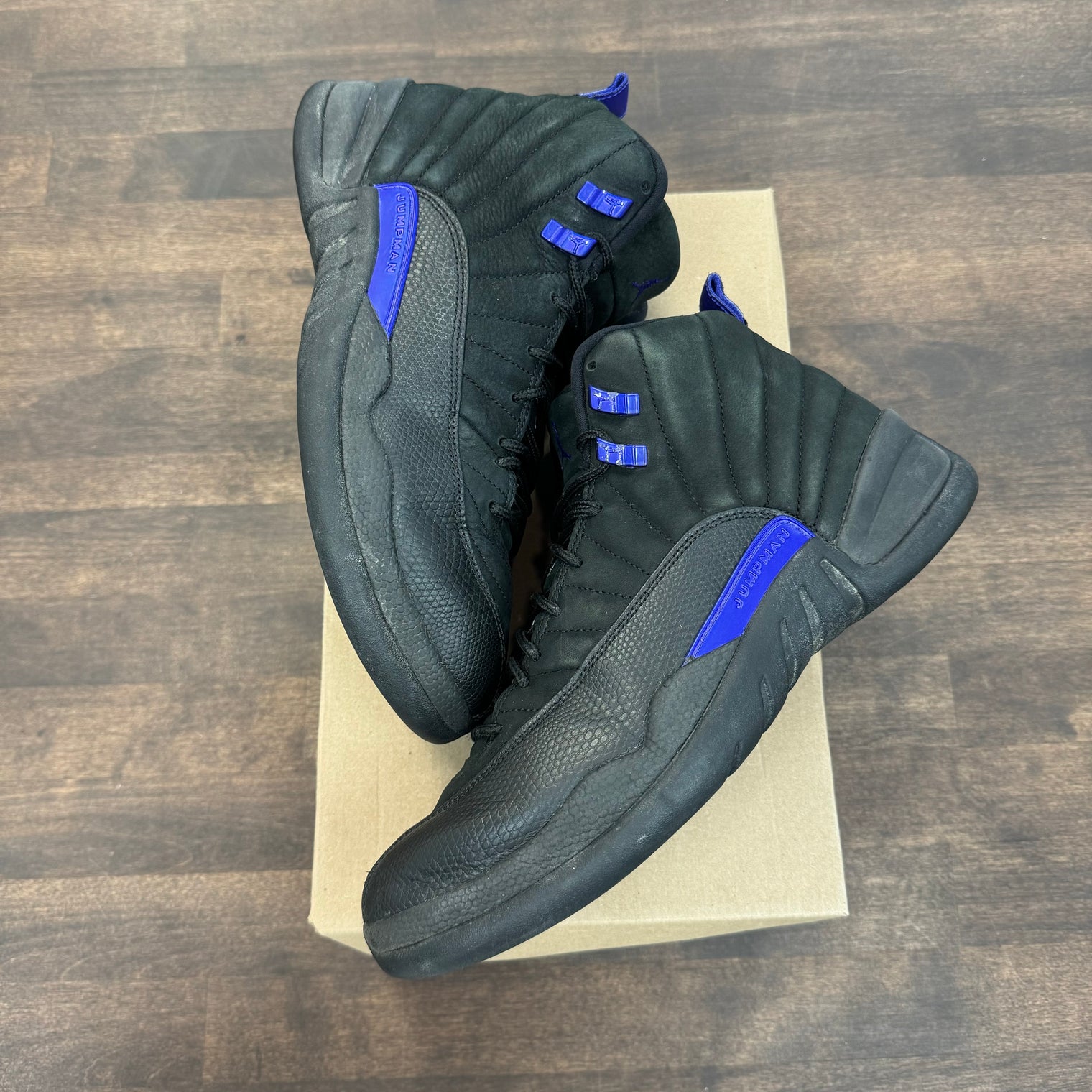 Dark Concord Jordan 12 Retro (USED, no box)