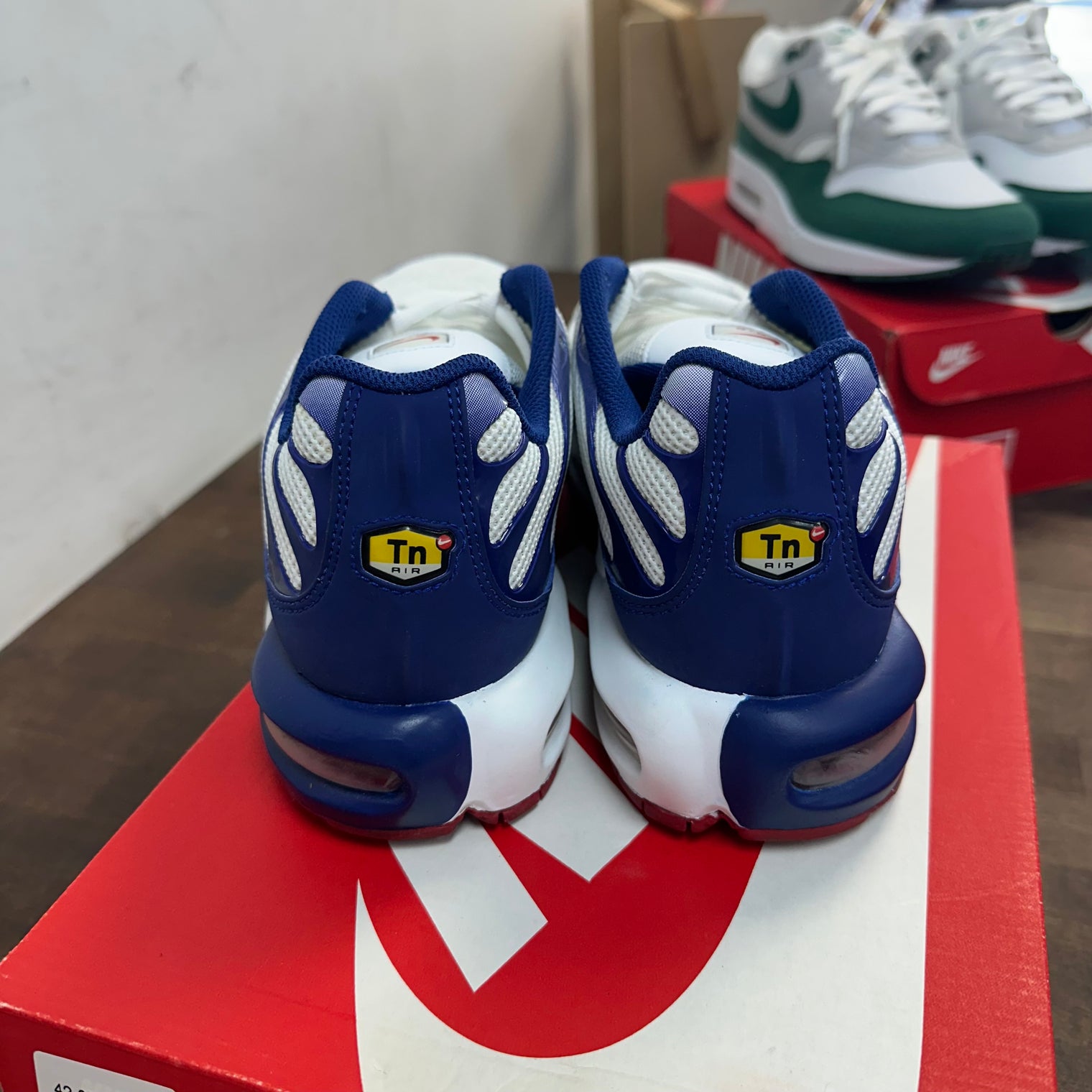 White Red Blue Air Max Plus (Used)