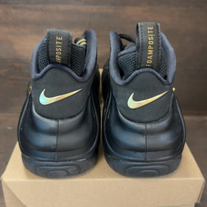 Nike Air Foamposite Pro Black Metallic Gold Size 12 (Pre-Owned) - Image 5