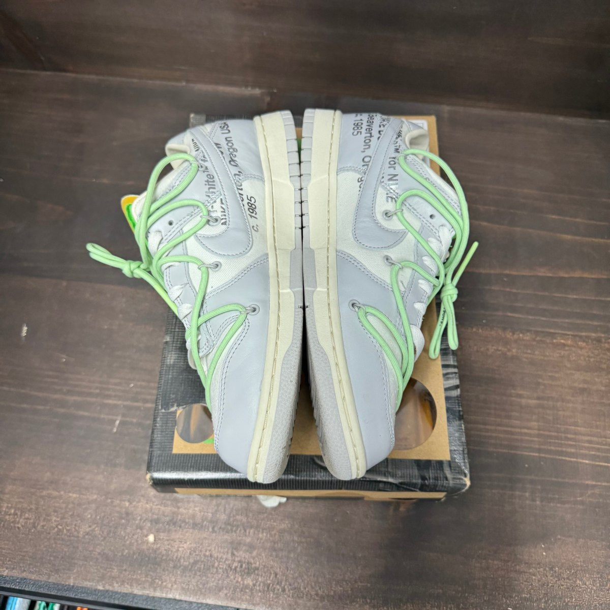 Nike Dunk Low Off-White Lot 7 Size 10.5 (Pre-Owned) - Image 4