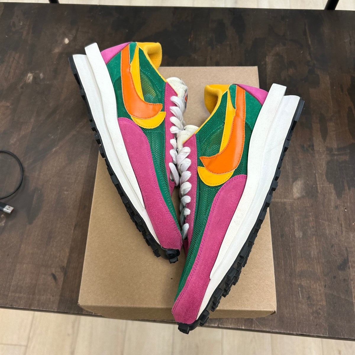 Nike LD Waffle sacai Pine Green Size 11.5 (Pre-Owned) - Image 1