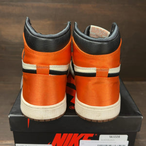 Jordan 1 Retro High OG Satin Shattered Backboard (Women's) Size 9W (Pre-Owned) - aux