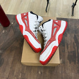 Jordan 11 Retro Low IE White Gym Red Size 12 (Pre-Owned) - Image 1