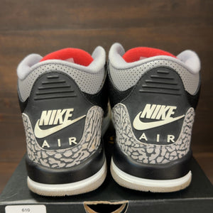 Jordan 3 Retro Black Cement (2018) (GS) Size 7Y (Pre-Owned) - Image 4