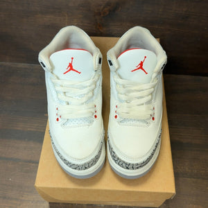 Jordan 3 Retro White Cement Reimagined (GS) Size 5.5Y (Pre-Owned) - Image 3